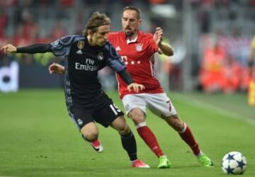 Luka Modric y Ribery.