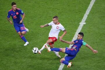 Goralski, Falcao y Quintero.