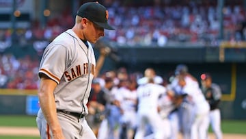 Mark Melancon no ha tenido el inicio ideal con los San Francisco Giants, pero su trayectoria como closer es incuestionable en las Grandes Ligas.