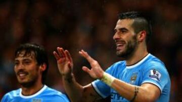 Álvaro Negredo hizo declaraciones a la web del City.