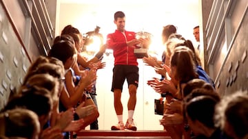 Djokovic: "importante donaci¨®n" a un hospital de B¨¦rgamo