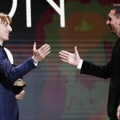 Modric se lució con Messi