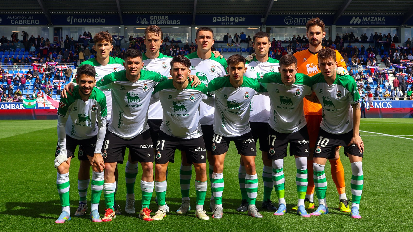 Racing en Huesca.