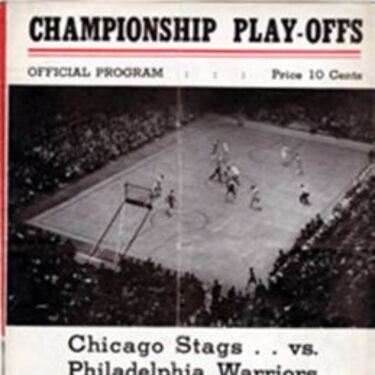 El primer título de la historia de la NBA fue para los Warriors