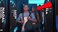 La cábala de Nadal antes de jugar el Abierto de Australia