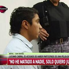 Luciano Cabral: "No maté a nadie, sólo quiero jugar al fútbol"