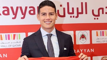 James Rodríguez pone en duda un debut exprés con Al Rayyan