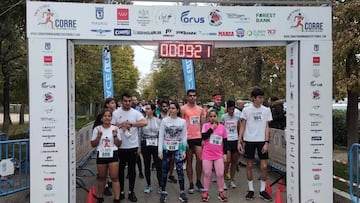 Imagen de una carrera de Corre por un mundo sostenible.