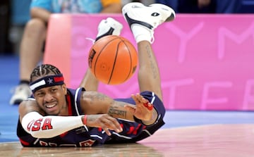 The USA’s other captain and a complicated character who clashed with Brown. Despite that, Iverson was the highest scorer (averaging 13.8) in a team that were known as Dream Team IV when they started out, but ended up as the Nightmare Team. After 24 successive Olympic wins since NBA players came into the team at Barcelona ’92, the USA lost three times in Athens and finished third. Against Puerto Rico, the USA lost by their largest ever margin at the Games (92-73), before defeats against Lithuania (who they then beat in the bronze-medal match) and, in the semi-finals, Argentina’s legendary golden generation (89-91).