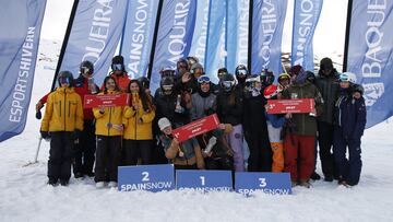 Participantes Copa España Movistar Snowboard