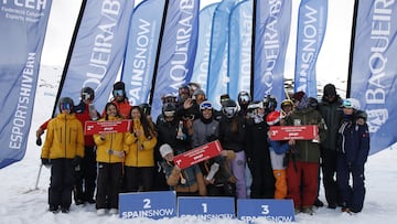 Participantes Copa España Movistar Snowboard