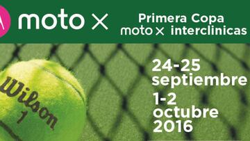 Todo listo para el primer torneo de tenis interclínicas Moto X