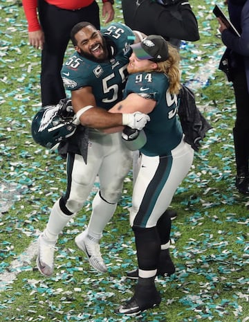 Así celebraron los Philadelphia Eagles su primer Vince Lombardi