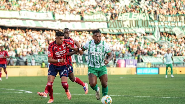 Nacional y Medellín sin sacarse ventaja en la final de la Copa BetPlay