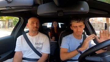 Saluda a su abuelo en medio de un examen de autoescuela: la examinadora no da crédito