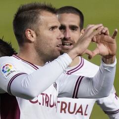 Ortuño inicia 2021 anotando su primer gol con el Albacete