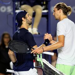 Thompson sorprende a Zverev y se cita en la final con Ruud