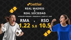 Real Madrid vs. Real Sociedad: horario, dónde ver, pronósticos y cuadro Supercopa femenina