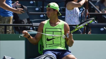 Nadal, en Crandon Park.