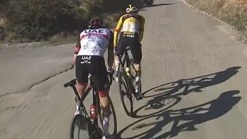 Vingegaard se impone tras descolgar a un valiente Ayuso