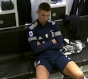 La imagen de Cristiano en el camarín que impacta en la nueva serie de la 'Juve'