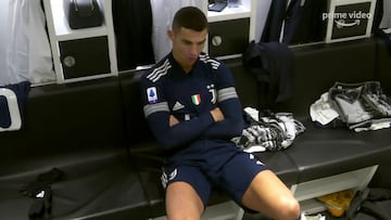 La imagen de Cristiano en el vestuario que pone los dientes largos con la nueva serie de la Juventus