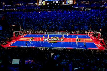 Why is the 2024 NBA Cup Final Four played in Las Vegas?