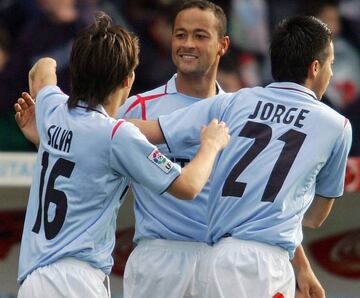 David Silva en su etapa como jugador del Celta.