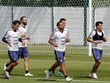 Argentina sigue preparando el debut en el Mundial