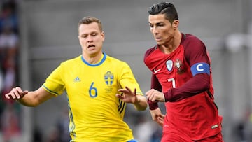 Suecia amargó la fiesta de Cristiano y Portugal