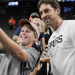 Pau Gasol, de celebración: 17 años desde su debut la NBA