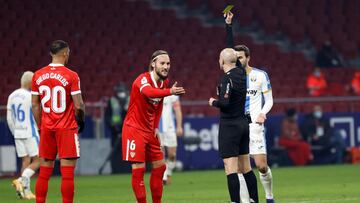 LEGANÉS - SEVILLA | Martí: "En el banquillo me dicen que no quiso pitar el penalti"