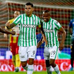 Nacional golea a Pereira en el Atanasio con triplete de Duque