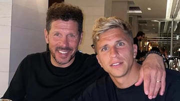 Simeone ser¨¢ abuelo por primera vez