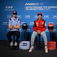 Márquez: “Me siento relajado y cómodo con el equipo”