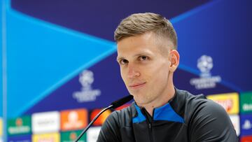 04/03/24 PREVIA CHAMPIONS LEAGUE OCTAVOS VUELTA
ESTADIO SANTIAGO BERNABEU ENTRENAMIENTO
REAL MADRID - RB LEIPZIG 
RUEDA DE PRENSA DANI OLMO