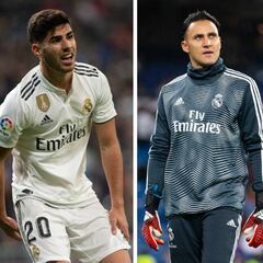 2018 tuvo un mal final para ellos: Isco, Asensio, Keylor...