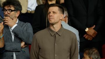 Soccer Football - Champions League - FC Barcelona v BSC Young Boys - Estadi Olimpic Lluis Companys, Barcelona, Spain - October 1, 2024 Wojciech Szczesny is seen inside the stadium before the match REUTERS/Albert Gea
