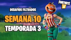 Fortnite Temporada 3: desafíos filtrados Semana 10