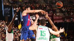 12/01/24  PARTIDO BALONCESTO BASKET 
EUROLEAGUE EUROLIGA REGULAR SEASON ROUND 21 
BARCELONA - ZALGIRIS KAUNAS 
DARIO BRIZUELA KEENAN EVANS