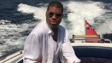 EJ Johnson durante unas vacaciones.