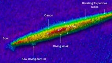 La arqueología resuelve un misterio de 80 años tras toparse con un submarino de la Segunda Guerra Mundial en España