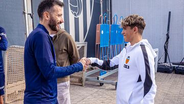 El gesto del Valencia con Juanma Civera