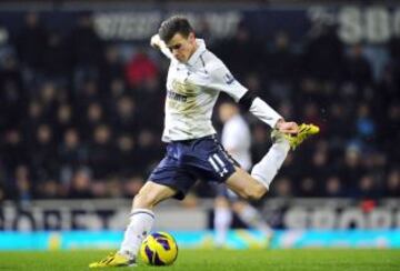 Gareth Bale con el Tottenham