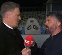 Gattuso pierde la cabeza y se pelea con periodista en plena transmisión