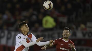 Jorge Carrascal, jugador colombiano de River Plate. 