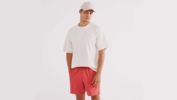 Bañador liso para hombre de Springfield disponible en su página web.