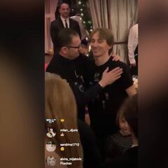 La fiesta por todo lo alto de Modric con Mijatovic para celebrar los títulos