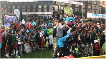 Tanto la selección varonil como la femenil ganaron el campeonato de la décima edición de está copa que se llevó a cabo en el Zócalo.
