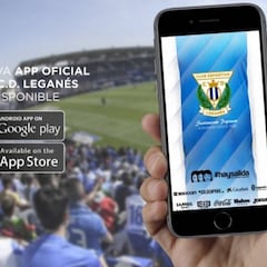 El Leganés se moderniza y lanza una nueva aplicación móvil